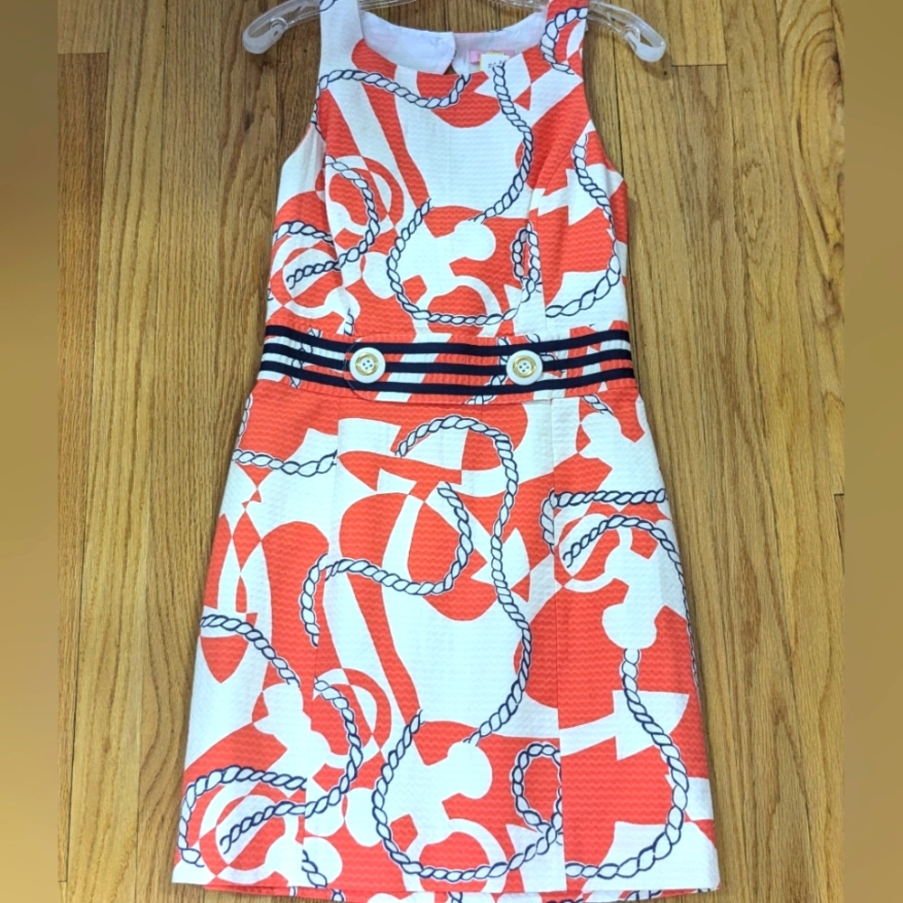 Lilly Pulitzer nautical dress size 4